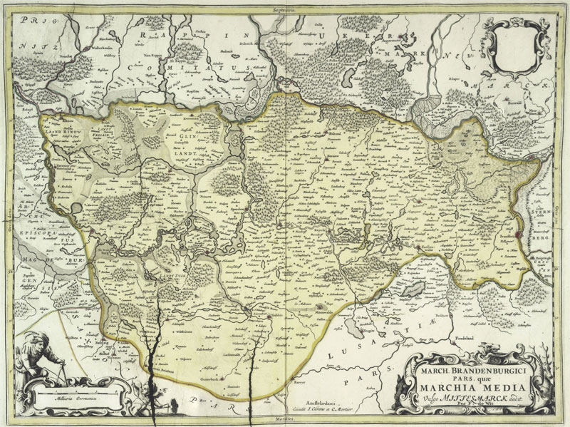 Karte von 1721