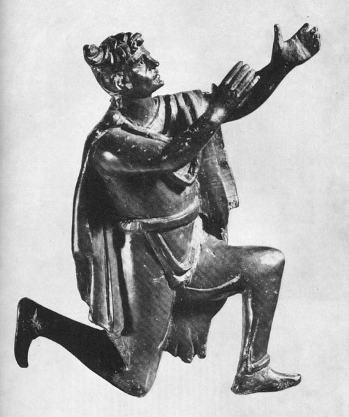 Germanische Statue