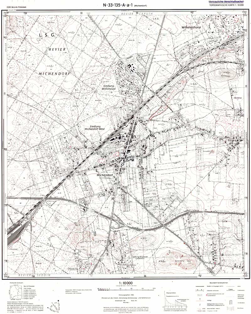 TopKarte von 1961
