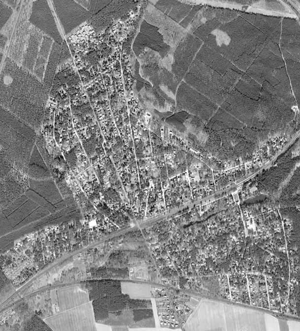 Luftbildaufnahme: April 2002